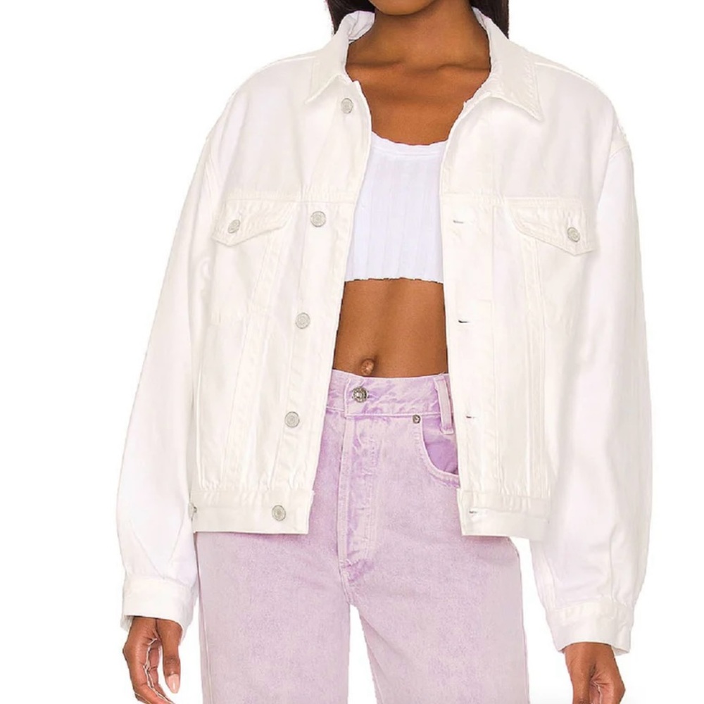 NWT! AGOLDE CHARLIE OVERSIZED DENIM JACKET